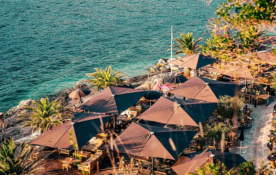 Rental islands for events